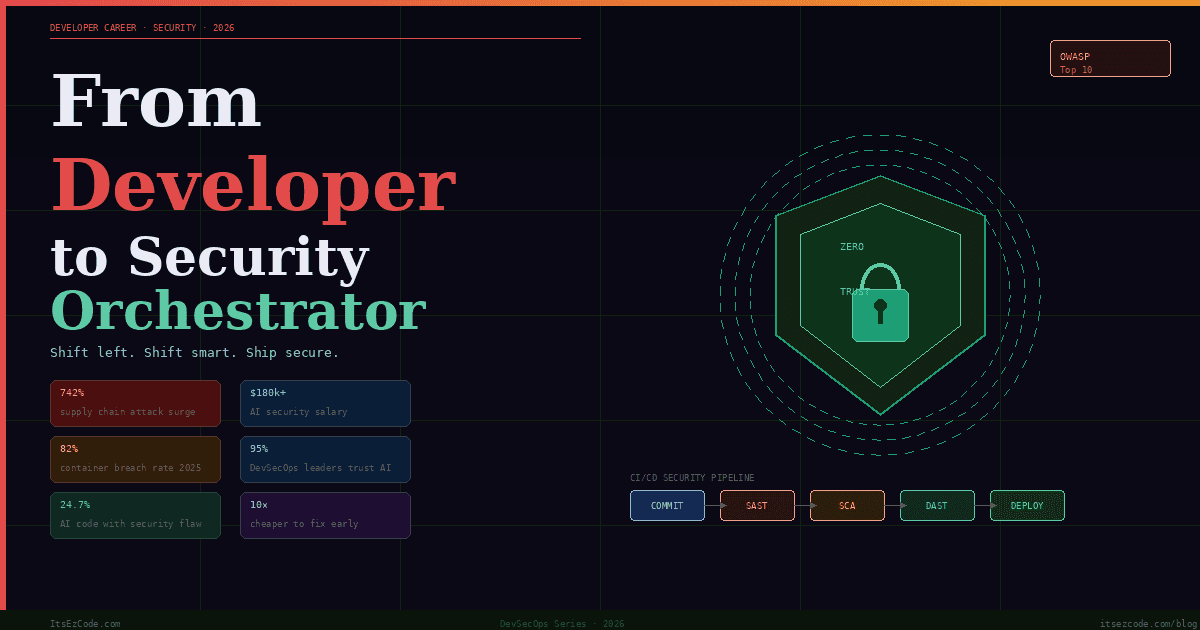 From Developer to Security Orchestrator: The Role Every Developer Must Grow Into in 2026